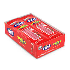 FINI TUBES MORANGO AZEDINHOS DP 12X15G